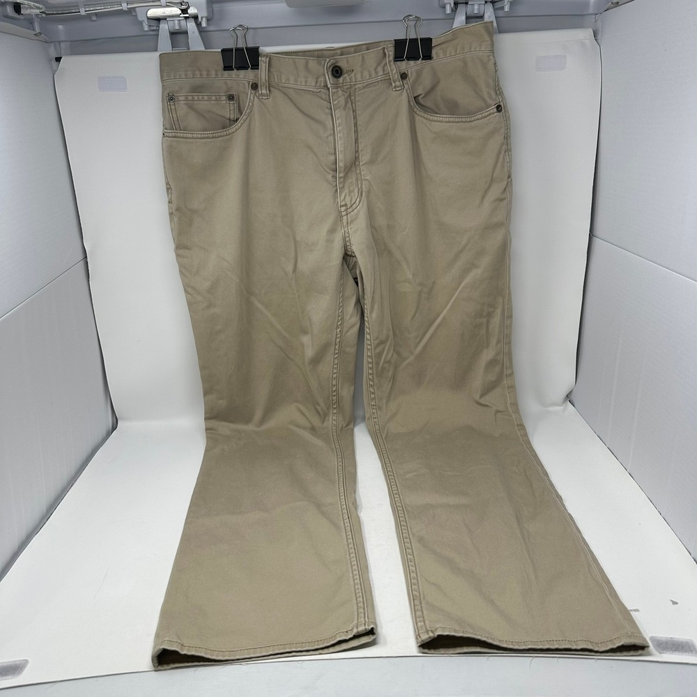 Polo Ralph Lauren Pants Men 38x32 Tan Khaki Straight Leg 5 Pocket 1124-1547